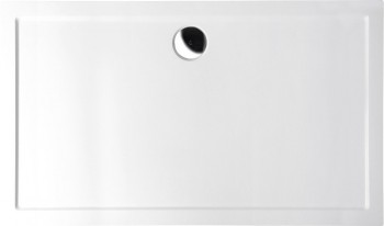 POLYSAN KLASIK - KARIA sprchová vanička z litého mramoru, obdélník 120x100cm, bílá