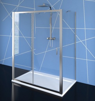 POLYSAN EASY LINE - EASY LINE třístěnný sprchový kout 1300x700mm, L/P varianta, čiré sklo