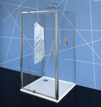POLYSAN EASY LINE - EASY LINE třístěnný sprchový kout 800-900x700mm, pivot dveře, L/P varianta, čiré sklo
