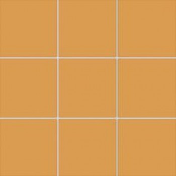 Rako Color Two - dlaždice slinutá 10x10 cm, světle oranžová mat (bal.=1 m2)