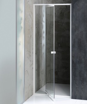 Aqualine Amico - AMICO sprchové dveře výklopné 1040-1220x1850mm, čiré sklo