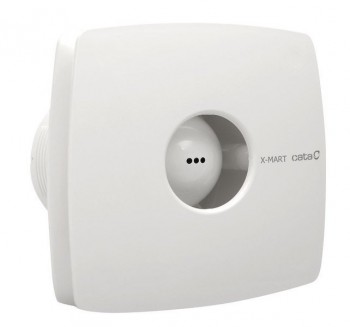 Sapho X-MART VENTILÁTOR - X-MART 10 koupelnový ventilátor axiální, 15W, potrubí 100mm, bílá