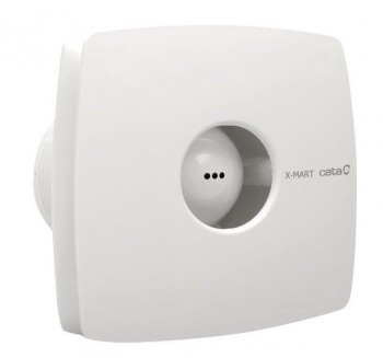 Sapho X-MART VENTILÁTOR - X-MART 12 koupelnový ventilátor axiální, 20W, potrubí 120mm, bílá