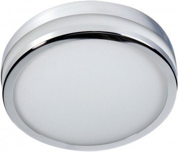 Sapho Ostatní nábytek - PALERMO koupelnové stropní LED svítidlo průměr 225mm, 11W, IP44, 230V