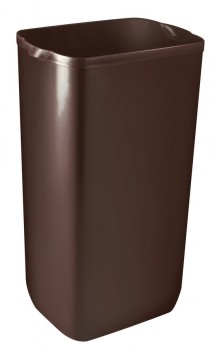 Sapho COLORED - COLORED odpadkový koš nástěnný 23l, ABS, hnědá