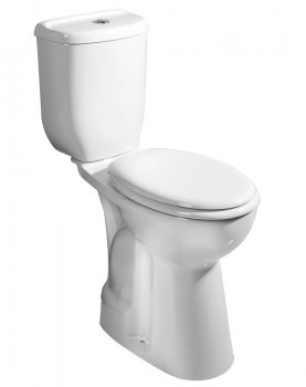 Sapho Wc - HANDICAP WC kombi zvýšený sedák, spodní odpad, bílá