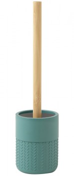 Sapho THEA - THEA WC štětka na postavení, zelená/bambus