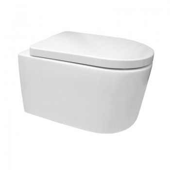 Mereo  - WC závěsné kapotované, RIMLESS, 495x360x370, keramické, vč. sedátka CSS115SN