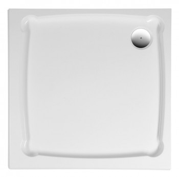 Gelco G5 - DIONA sprchová vanička z litého mramoru, čtverec 90x90x7,5cm