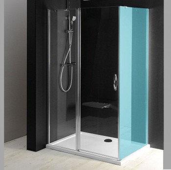 Gelco One - ONE sprchové dveře s pevnou částí 1000 mm, čiré sklo