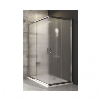 Ravak Blix - Sprchové dveře 100 cm BLRV2K-100, bright alu/Grape