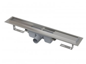 Alcadrain Professional - Podlahový žlab 550 mm s okrajem pro plný rošt