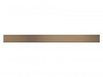 Alcadrain Design - Rošt pro liniový podlahový žlab 105 cm, bronz antic