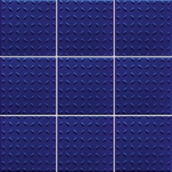 Rako Pool - dlaždice slinutá 10x10 cm, tmavě modrá mat (bal.=1,05 m2)