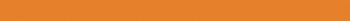 Rako Concept - listela 25x1,5 cm, oranžová lesk (1ks)