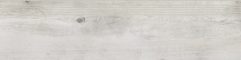 Rako SALOON - schodovka 30x120 cm, bílošedá mat (1ks)