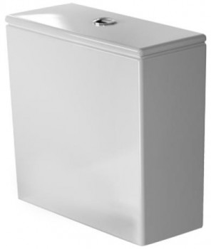 Duravit Durastyle - WC nádržka  - pro připojení vpravo nebo vlevo, 390x170 mm, WonderGliss