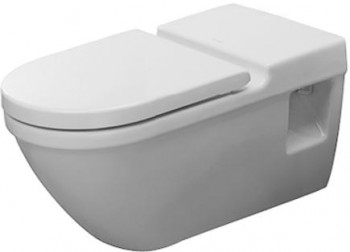 Duravit Starck 3 - WC závěsné 360x700 mm bezbariérové, WonderGliss