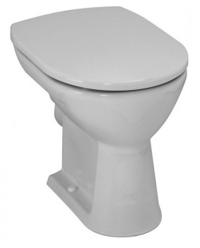 Laufen Pro - Stojící WC, ploché splachování, vodorovný odpad 470x360x400 mm, LCC