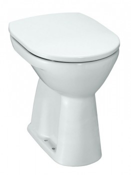 Laufen Pro - Stojící WC, ploché splachování, svislý odpad, výška 46 cm 470x360x450 mm