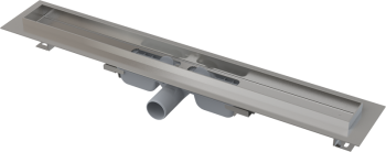 Alcadrain Professional Low - Podlahový žlab 850 mm s okrajem pro plný rošt