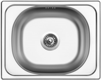 Sinks  - Dřez nerezový CLASSIC 500 V 0,5mm matný, 500x400 mm