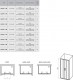 Ravak Blix - Sprchové dveře čtyřdílné 160 cm, BLDP4-160, bílá/Grape | 0YVS0100ZG