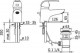 ORAS Ventura - Baterie umyvadlová stojánková s výpustí | 8000E OUTLET