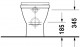 Duravit Starck 3 - WC stojící 360x560 mm, hluboké splachování | 0124090000