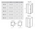 Ravak Pivot - Sprchové dveře otočné jednodílné PDOP1-80, bílá/bílá+Transparent