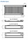 Korado Clean VK - Deskový radiátor Radik typ 20S, 900x1100 | 20090110-6C-0010