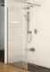 Ravak Walk-In 										 - Sprchová stěna 1500x2000 mm, černá/čiré sklo | GW9WP0300Z1