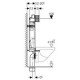Geberit Kombifix - Montážní prvek pro závěsné WC, 108 cm, se splachovací nádržkou pod omítku Sigma 12 odsávání zápachu s odvodem vzduchu | 110.367.00.5