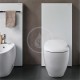 Geberit Monolith - Sanitární modul pro stojící WC, 101 cm, boční přívod vody, bílá | 131.003.SI.5