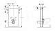 Geberit Monolith - Sanitární modul pro závěsné WC, 101 cm, boční přívod vody, bílá | 131.022.SI.5