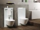 Geberit Monolith - Sanitární modul pro závěsné WC, 101 cm, boční přívod vody, bílá | 131.022.SI.5