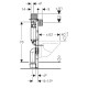 Geberit Duofix - Montážní prvek pro závěsné WC, 82 cm, se splachovací nádržkou pod omítku Omega 12 cm | 111.003.00.1
