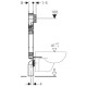 Geberit Kombifix - Montážní prvek pro závěsné WC, 109 cm, se splachovací nádržkou pod omítku Sigma 8 cm | 110.790.00.1