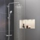 Grohe Euphoria - Sprchový systém 260 s termostatem na zeď, chrom | 27296002