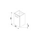 Jika Lyra Plus - Viva Skříňka pod umývátko 40 cm, 33,9x31,8x55 bílá | H40J3802003001