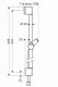Hansgrohe Unica'C - Sprchová tyč 0,65 m, chrom