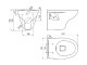 Alcadrain Pro více sérií - WC závěsné 35,5x52 cm, Rimflow, bílá | RIMFLOW