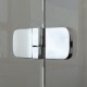 Ravak Brilliant - Sprchové dveře 80 cm, pravé, transparent/chrom 0UP4AA00Z1 BSD2-80A-R, dvoudílné