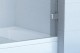 Ravak Brilliant - Vanová zástěna BVS1, 80x150 cm, chrom+Transparent