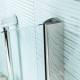 Ravak SmartLine - Sprchové dveře dvoudílné SMSD2-120 A-L chrom+Transparent,