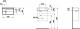 Laufen Kartell - Umývátko, asymetrické, se skrytým přepadem 460x280x120 mm | H8153350201111